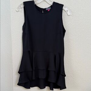Elegant Black Sleeveless Top